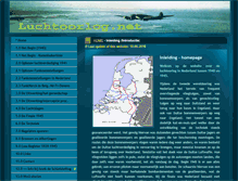 Tablet Screenshot of luchtoorlog.net